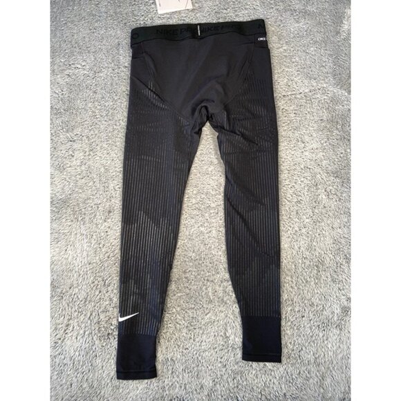 Nike Pro Recovery Dri-FIT ADV Fitness Tights Size Medium Men Black FZ1641-010 - Picture 2 of 7